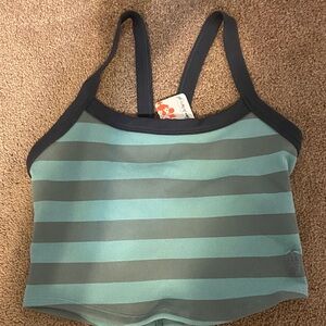 FP MOVEMENT Striped Ribbed Tank Top